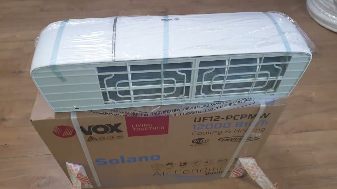Unboxing i pregled VOX inverter klime IJF12-PCPMW – šta krije spoljašnja jedinica?
