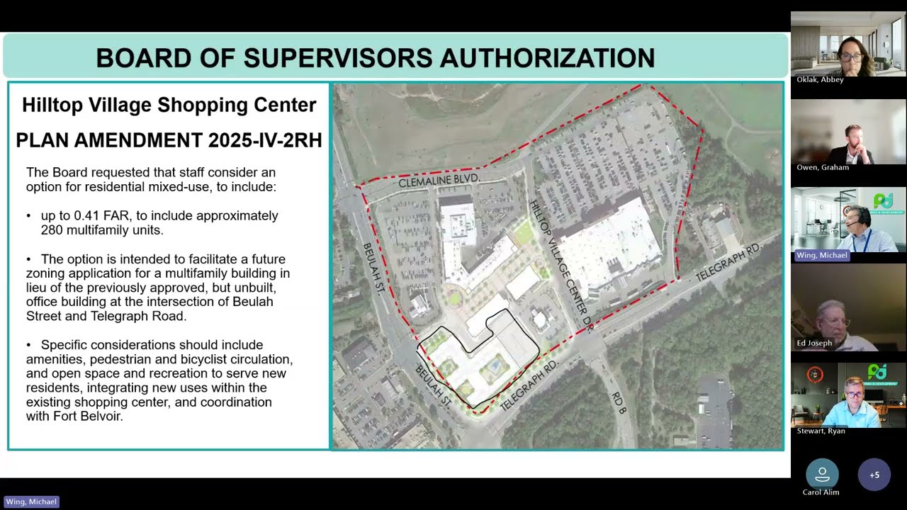 Franconia SSPA Task Force Meeting: June 8, 2026