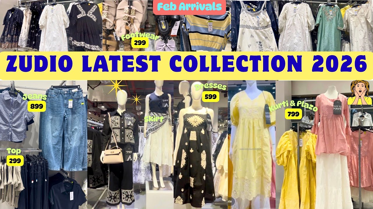 ZUDIO NEW COLLECTION 2026 😍| ZUDIO|Zudio Latest summer collection 2026 | Zudio Shopping | Zudio sale