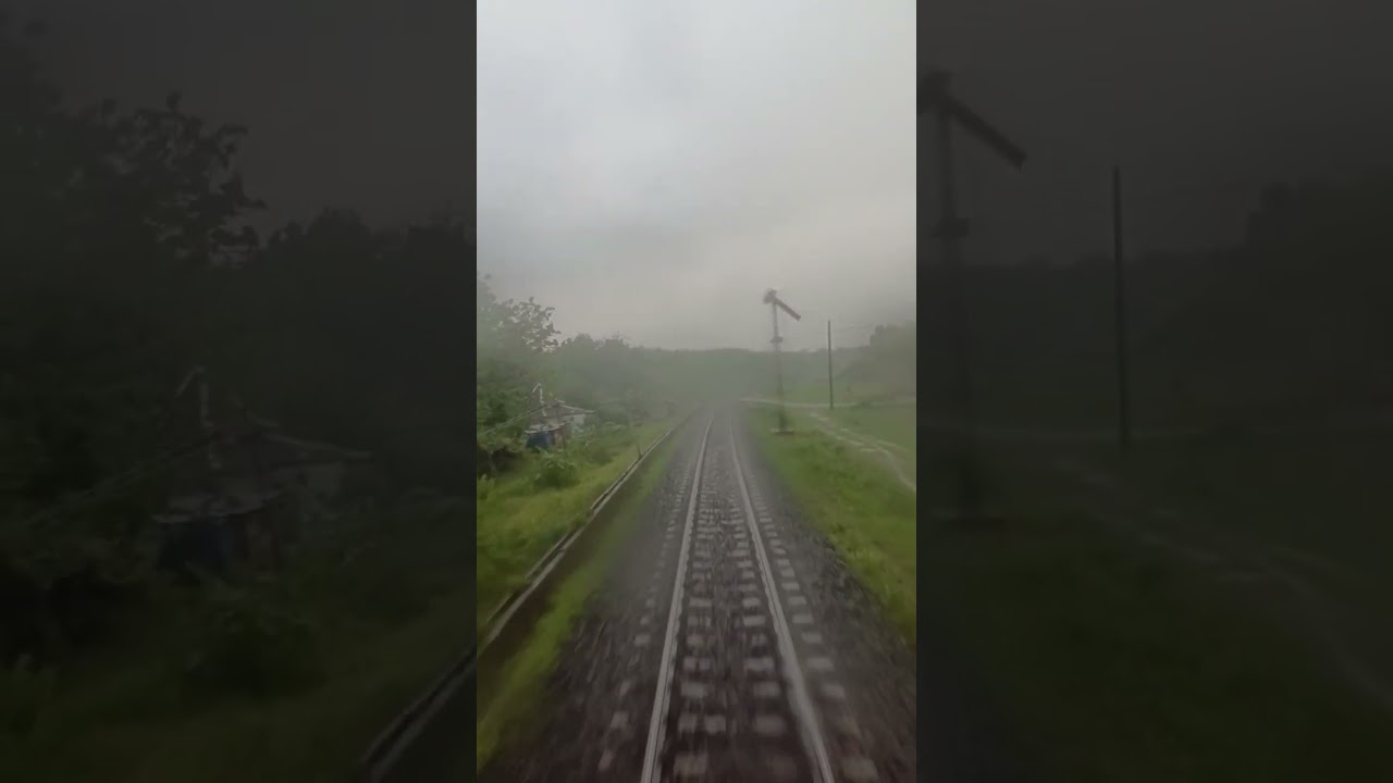 BACKRIDE KA MATARMAJA PETAK STASIUN GUNDIH - STASIUN BRUMBUNG DISERTAI HUJAN LEBAT