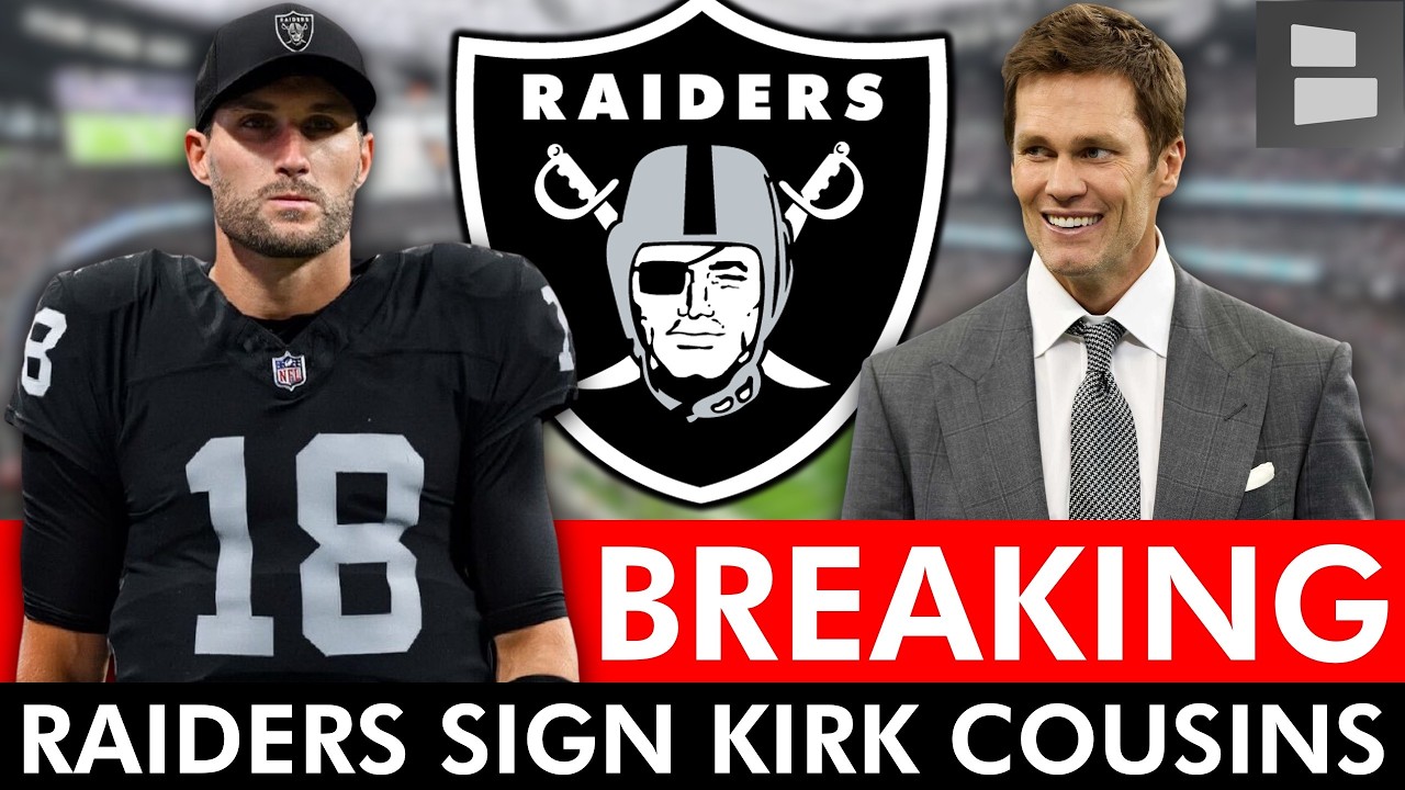 🚨RAIDERS SIGNING ALERT 🚨 Kirk Cousins Is Joining Las Vegas After Fernando Mendoza's Pro Day