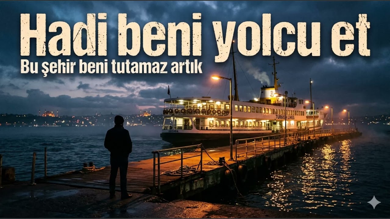 Hadi Şimdi Beni Yolcu Et / Bu Şehirde Akşam Okunmadan  – Full DAMAR Turkish Arabesk Slow Rock (AI)
