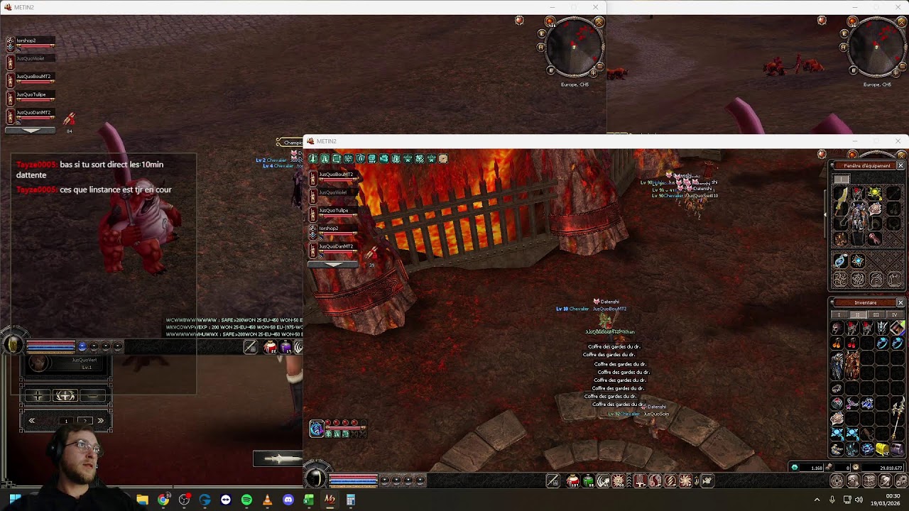 METIN2-FR - MELEY CHILL - VIDÉO LIVE