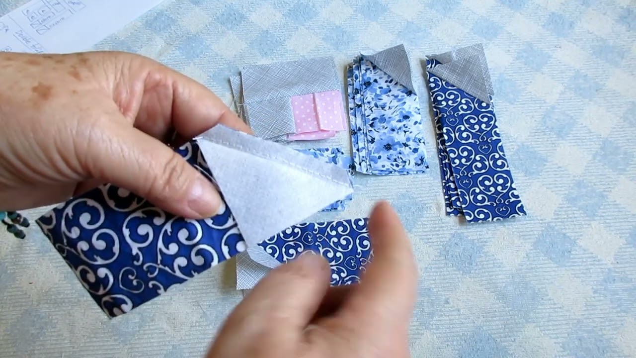 Tulipán Doble Un Patrón Patchwork