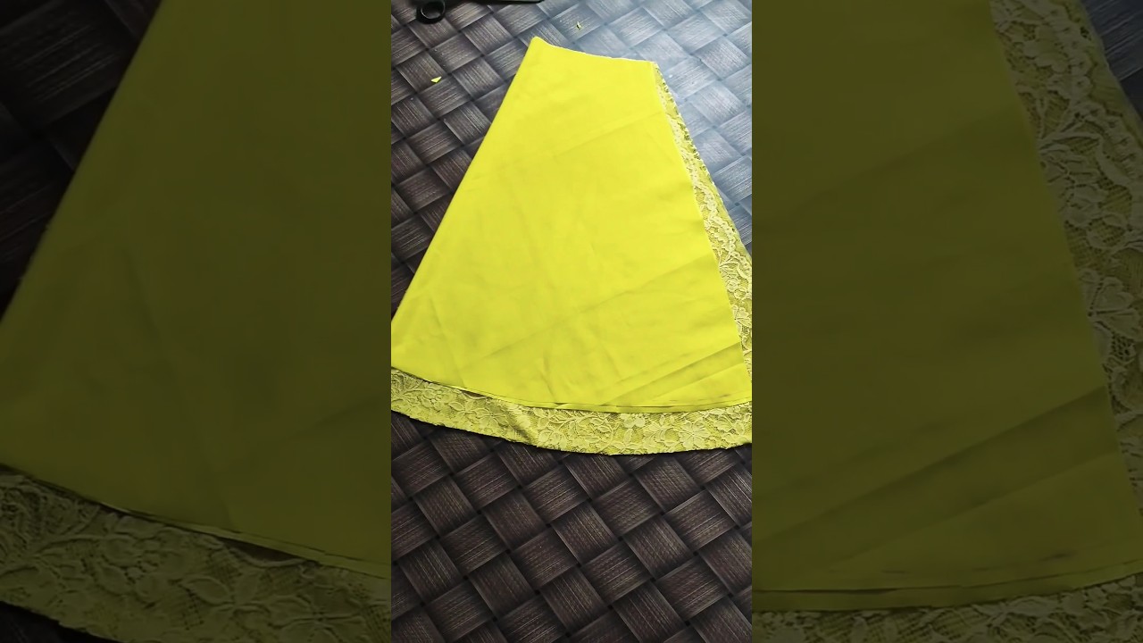 lining umbrella frock cutting / umbrella frock cutting  #umbrellafrockcutting #barkatbutique