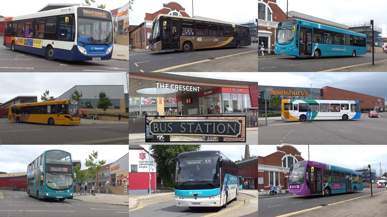 Hinckley The Crescent Bus Station (August 2023)