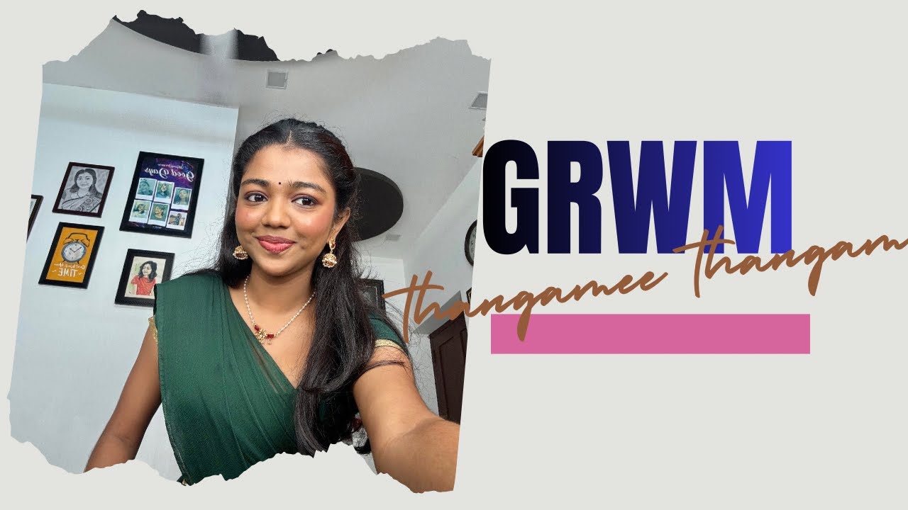 GRWM 💚 #amalashaji 