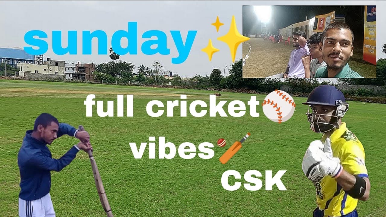 Sunday full cricket vibes | “Ground pe dhamaal! Cricket aur full fun 😍”