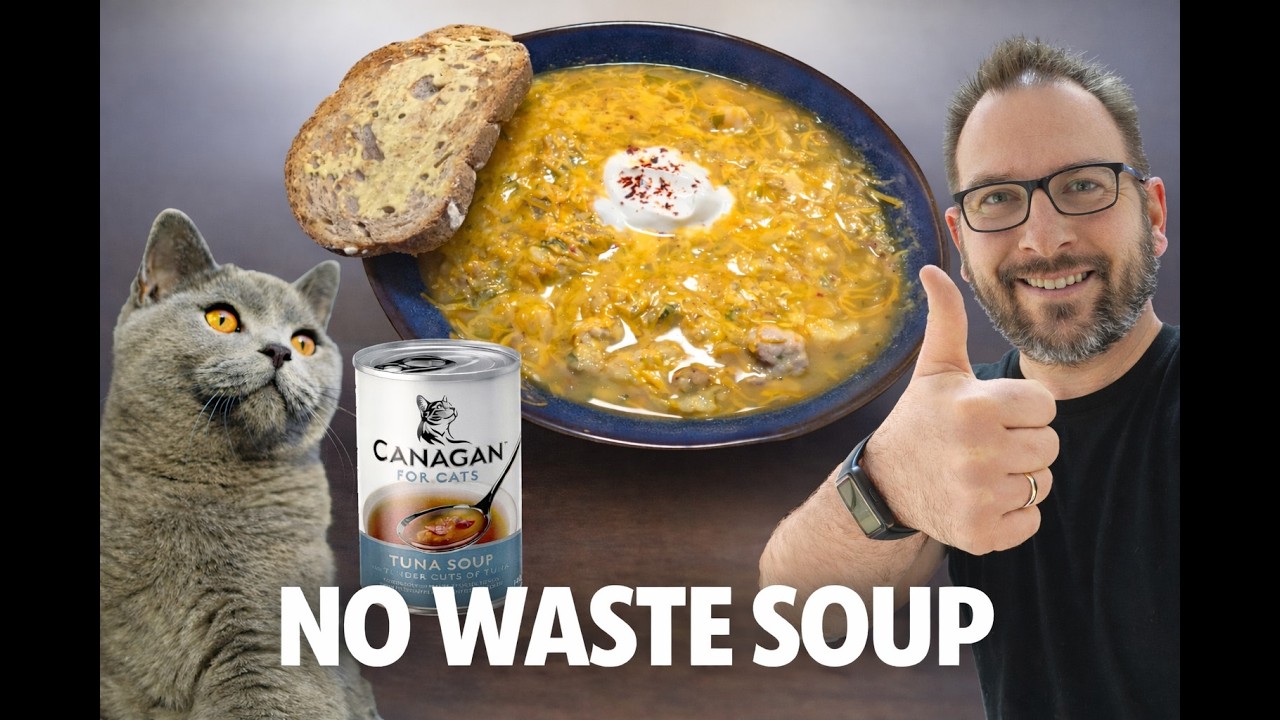 No-Waste Cauliflower Soup | Plus… Did Momo Like Tuna Soup? 👌😊👍