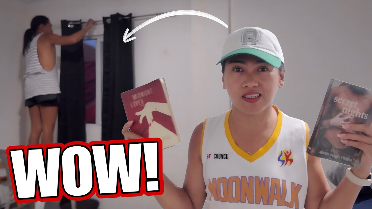 May kurtina na ang kwarto ko sa bahay ni Aye! (Balik writing na rin ang gay, soon!) 😍