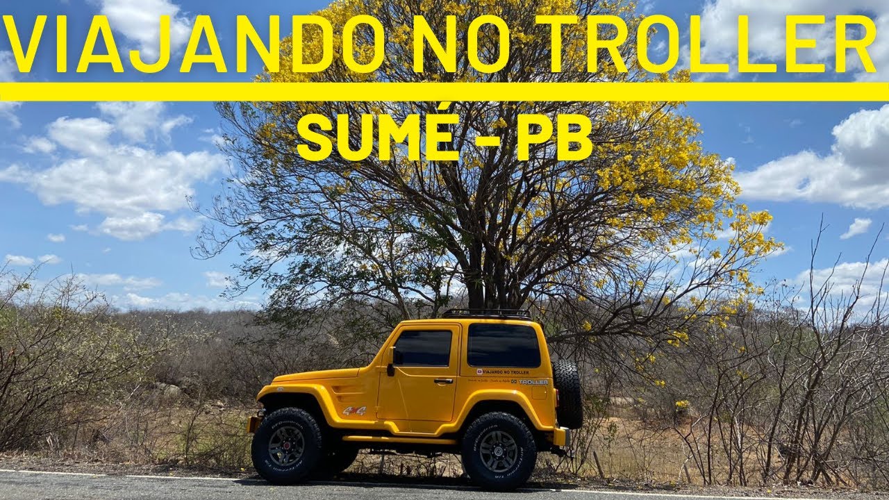 VIAJANDO NO TROLLER - SUMÉ - PB