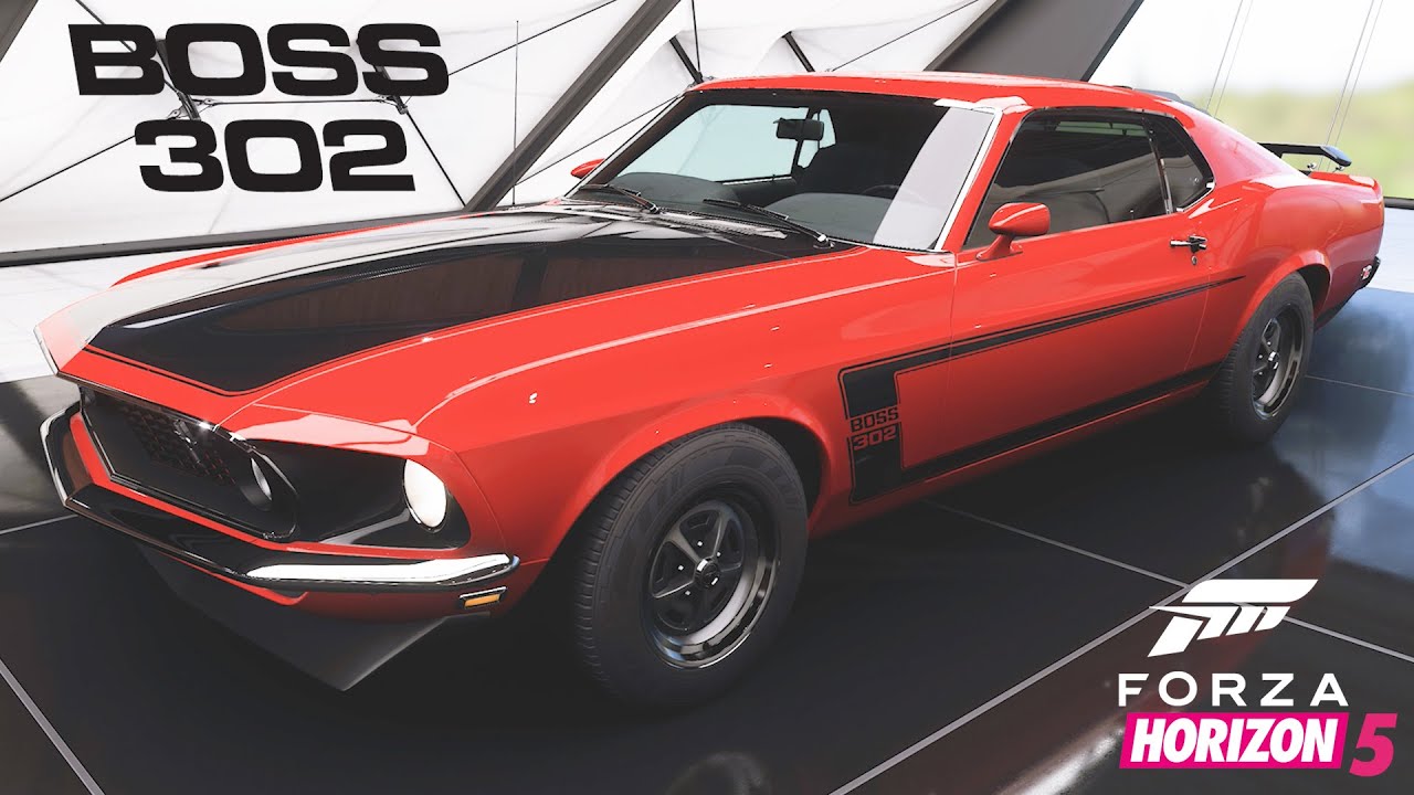 Forza Horizon 5 - 1969 Ford Mustang Boss 302 Customization
