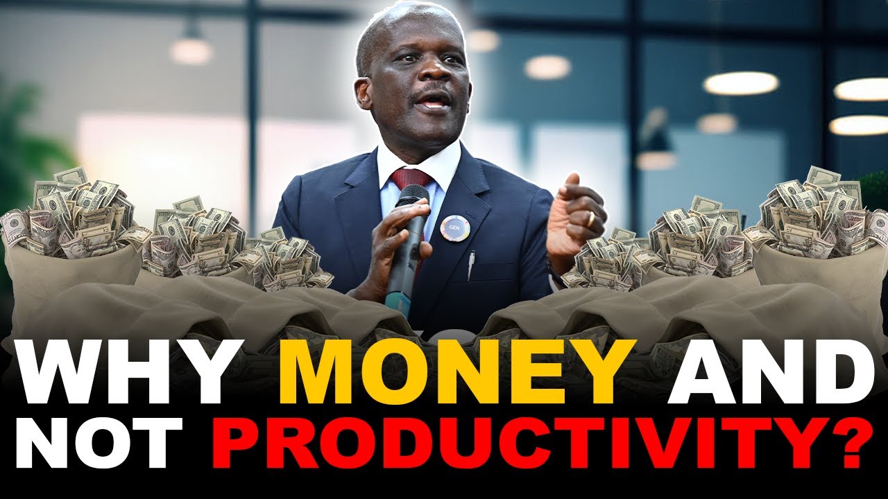 Why money and not productivity? | Mr. Charles Ocici
