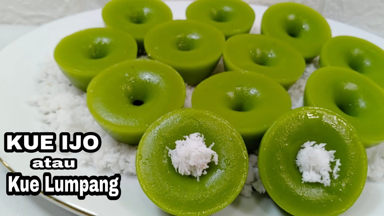 BERLESUNG CANTIK‼️KUE IJO / KUE LUMPANG‼️KENYAL,LEMBUT,WANGI😍