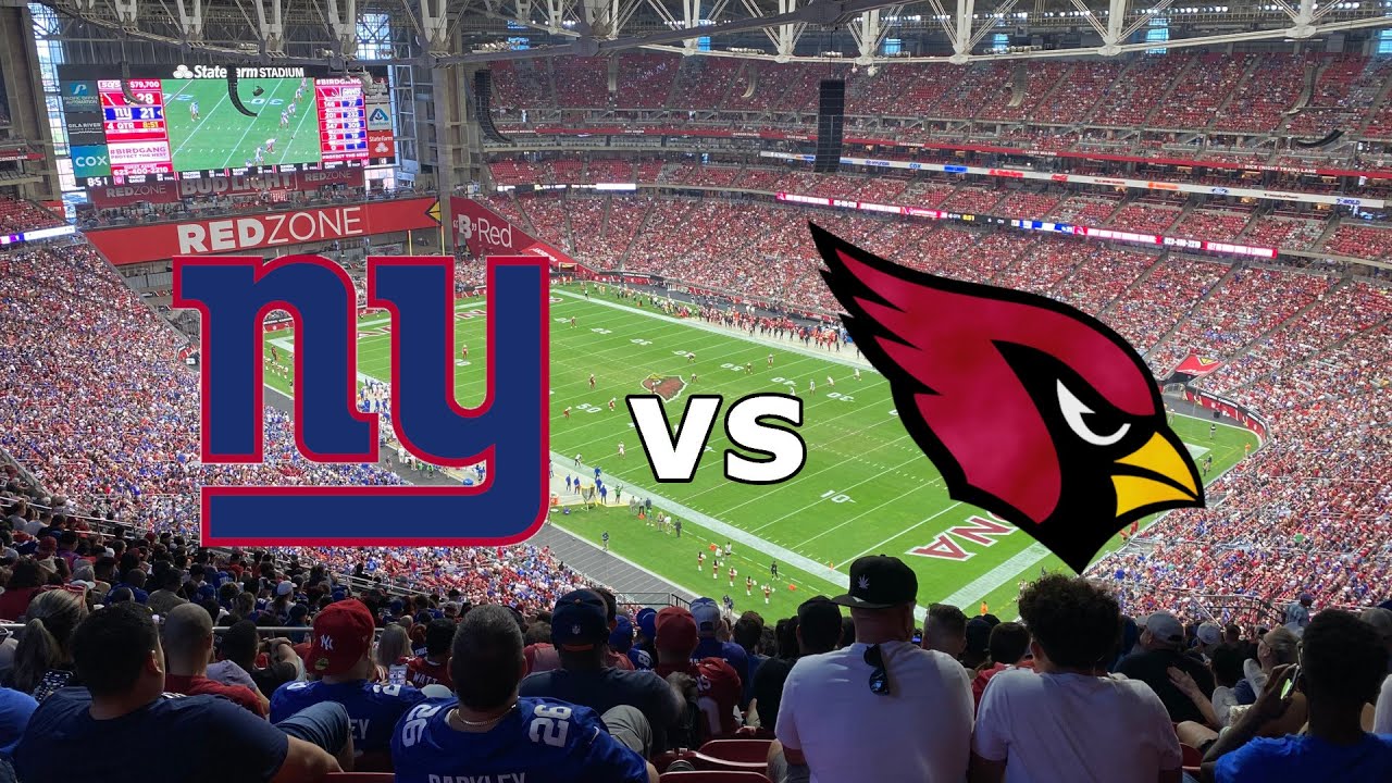 Arizona Cardinals vs New York Giants Home Opener Full Entrance