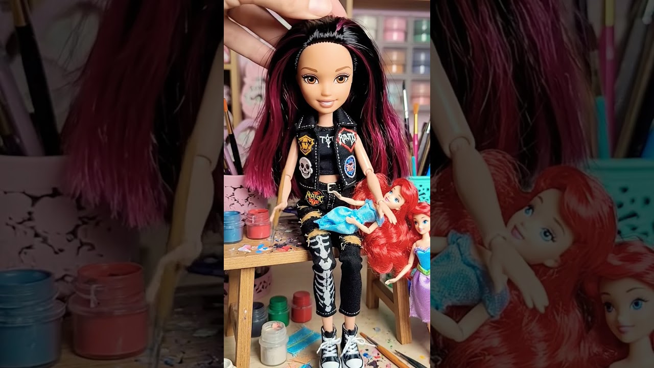 CUSTOM @Disney PRINCESS ARIEL DOLL VIDEO COMING SOON... 😊👩&zwj;🎨🎨🖌️