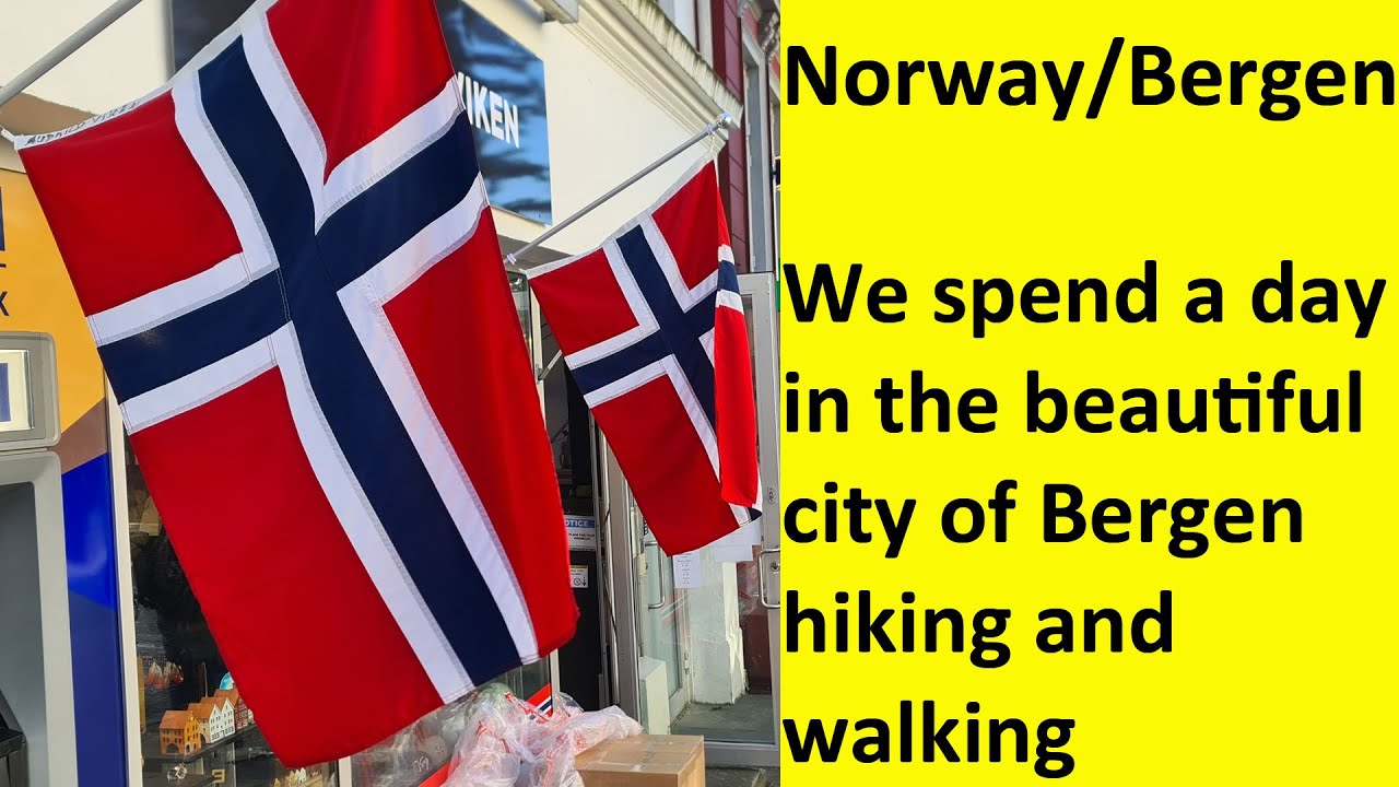 Norway - Bergen - A short hike up Mount Floyen followed by a walking tour of this beautiful city