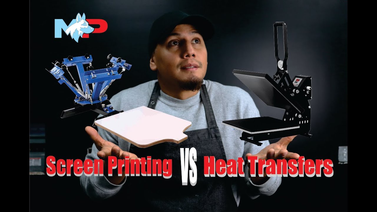 Screen Printing vs Heat Press Transfers