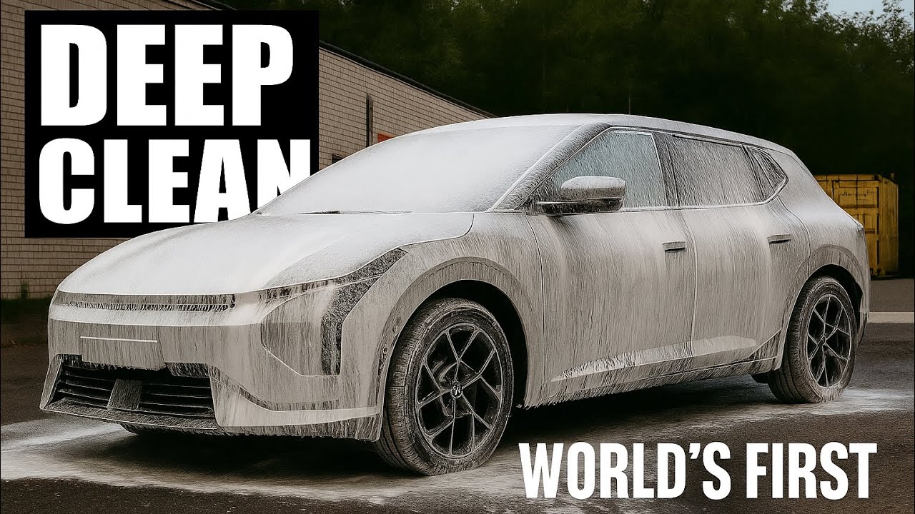 Most Satisfying Wash Ever | WORLD’S FIRST KIA EV4 Deep Clean