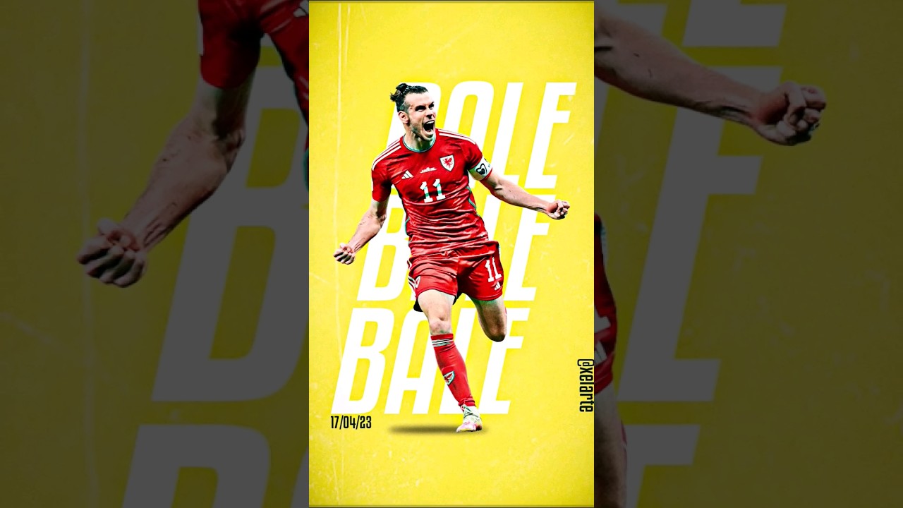 Bale 🔥 #futbol #photoshop #poster #dise&ntilde;ografico #tutorial #fyp #championsleague
