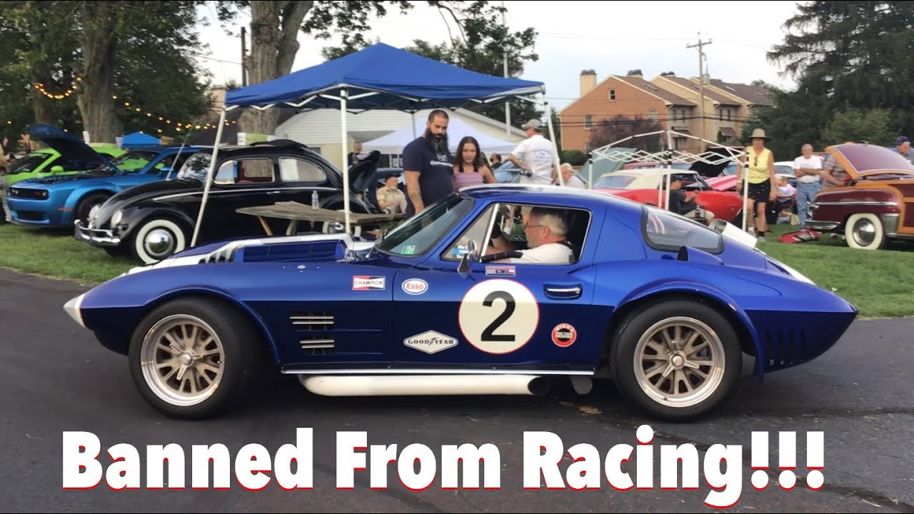 1963 Corvette Grand Sport Replica (pure V8 sound)