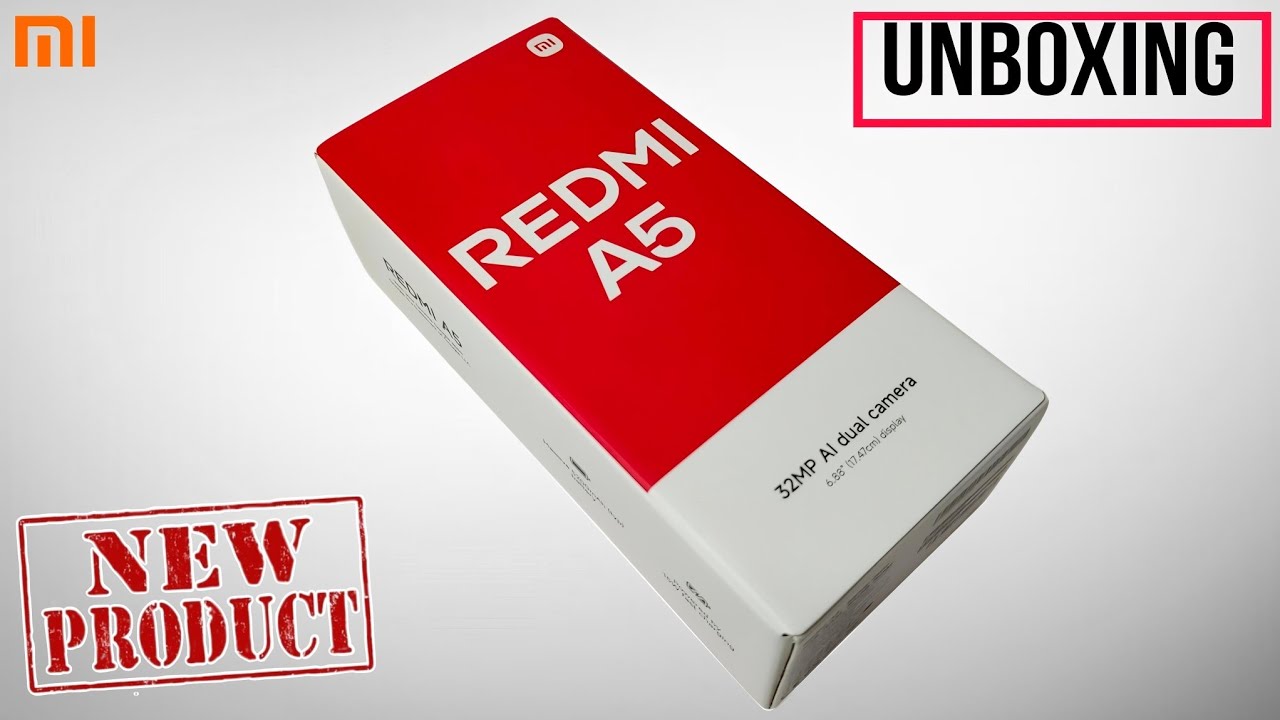 REDMI A5 QUICK UNBOXING 2025