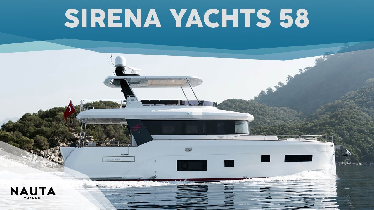 Sirena Yachts 58 - POV Trawler yacht tour esterni e cabine