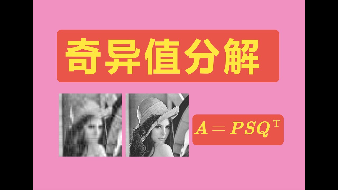 超详细！彻底搞懂奇异值分解（SVD）本质+计算+应用