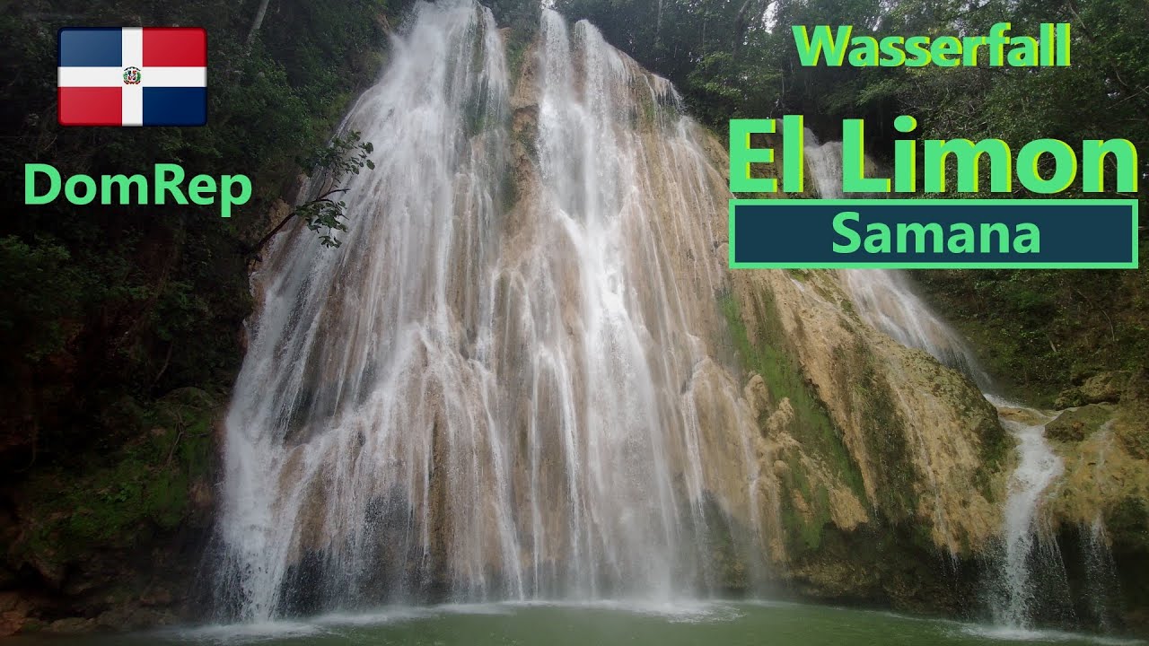 El Limon -Wasserfall in Samana Dominikanische Republik-