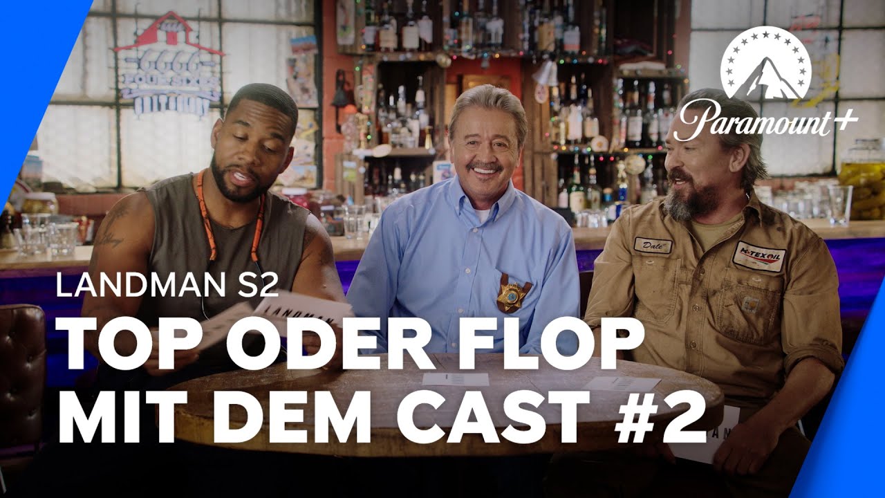 Landman S2: Top oder Flop mit dem Cast #2 (OmU) | Paramount+ Deutschland