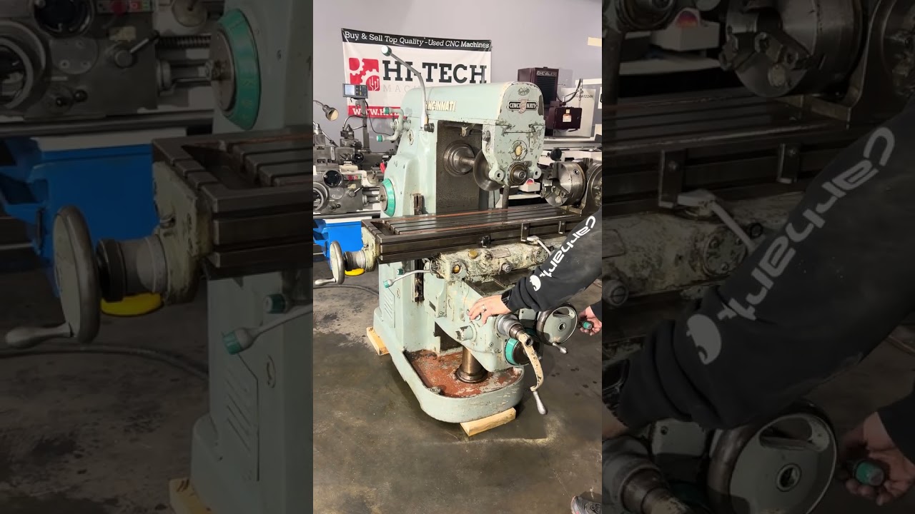 Cincinnati 205-12 Horizontal Milling Machine with Dividing Head