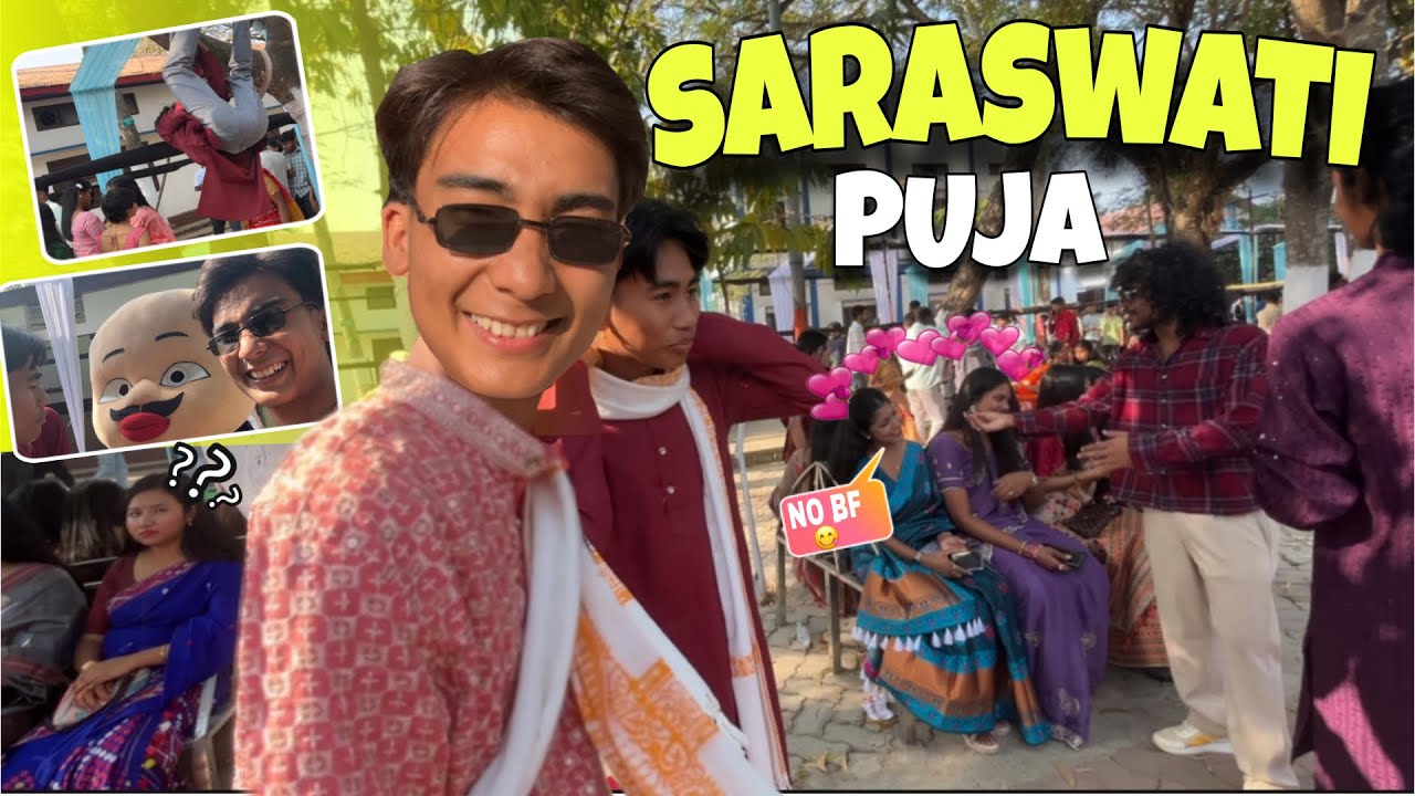 Exploring the day - SARASWATI PUJA | Unexpected Day !
