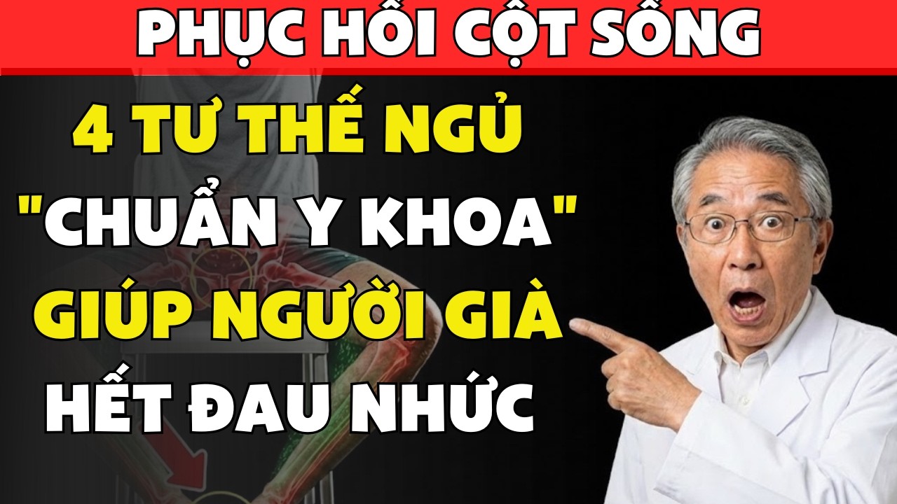 Chỉ Cần Thêm 1 Chiếc Gối: Cách Trị Dứt Điểm Đau Cổ Vai Gáy Ngay Trong Đêm Cho Tuổi 70