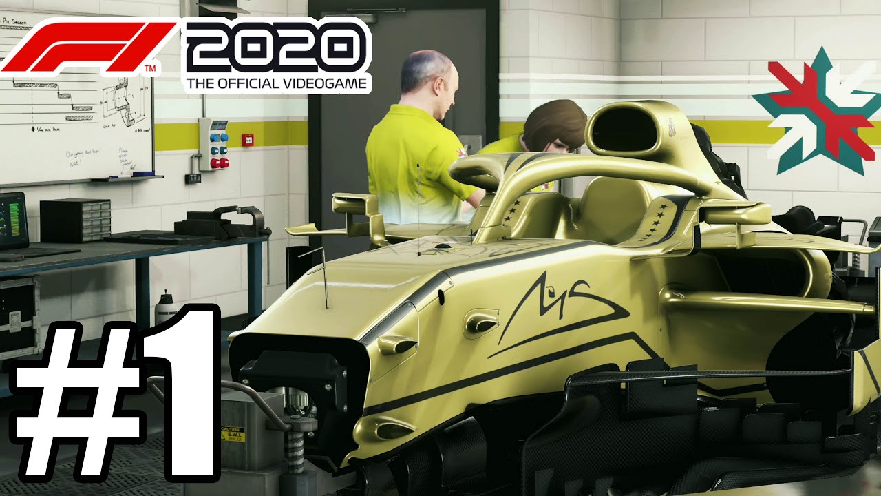 F1 2020 My Team Gameplay Walkthrough Part 1 [ 4K]