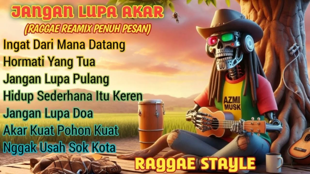 MUSIk RAGGAE REAMIX TERBARU 2025|KUMPULAN LAGU RAGGAE TER BARU (FULL ALBUM)JANGN LUPA AKAR,