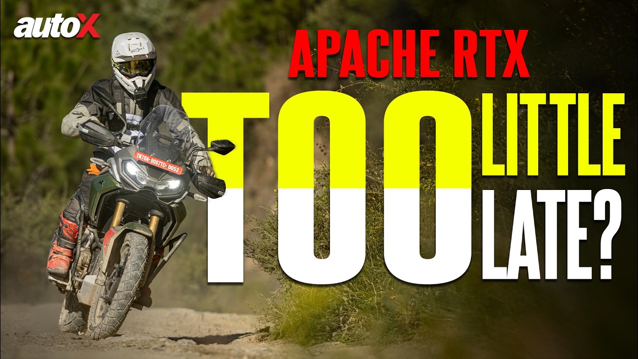 TVS Apache RTX Review &ndash; Too Little, Too Late for TVS&rsquo; First ADV? | autoX