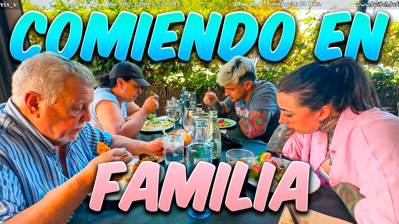 COMIENDO EN FAMILIA UN DÍA ANTES DE MI CUMPLE 🎂