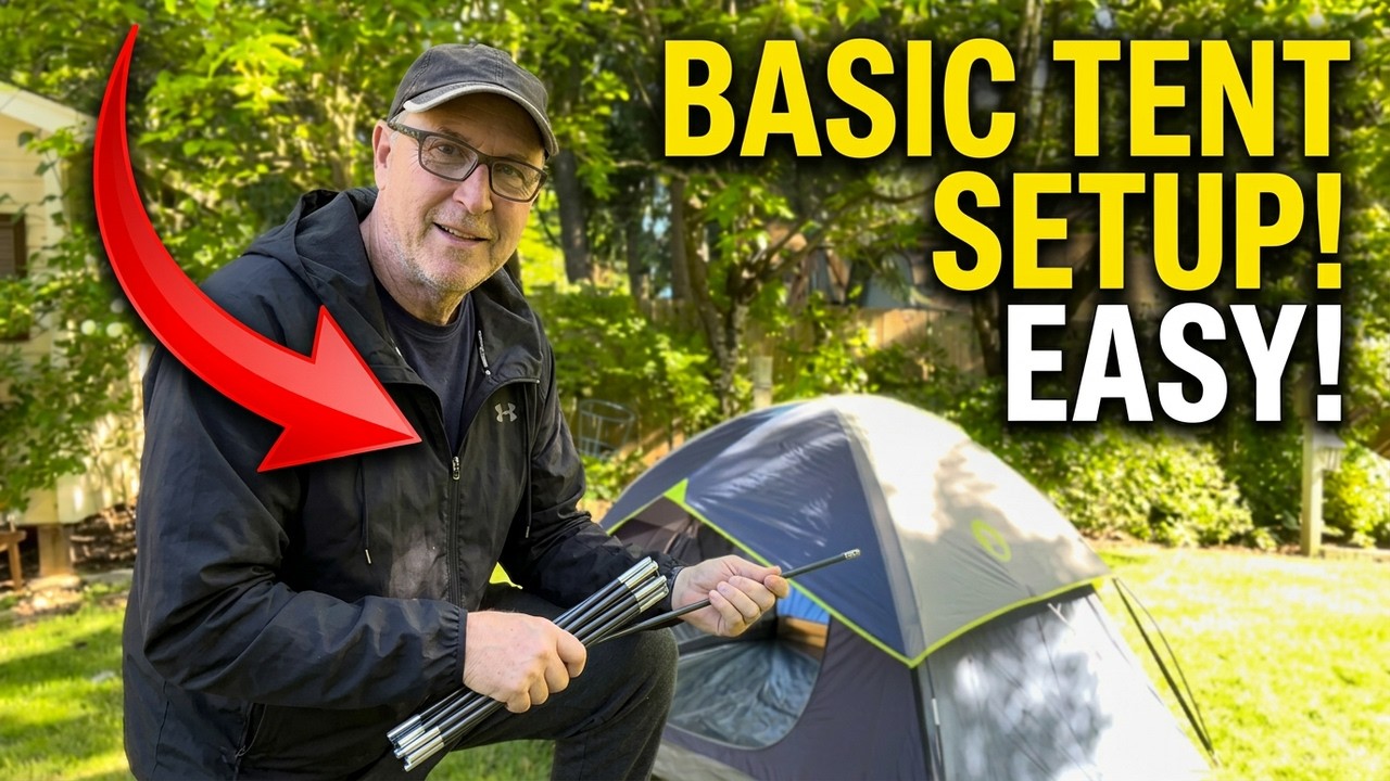 How to Put up a Basic Camping Tent