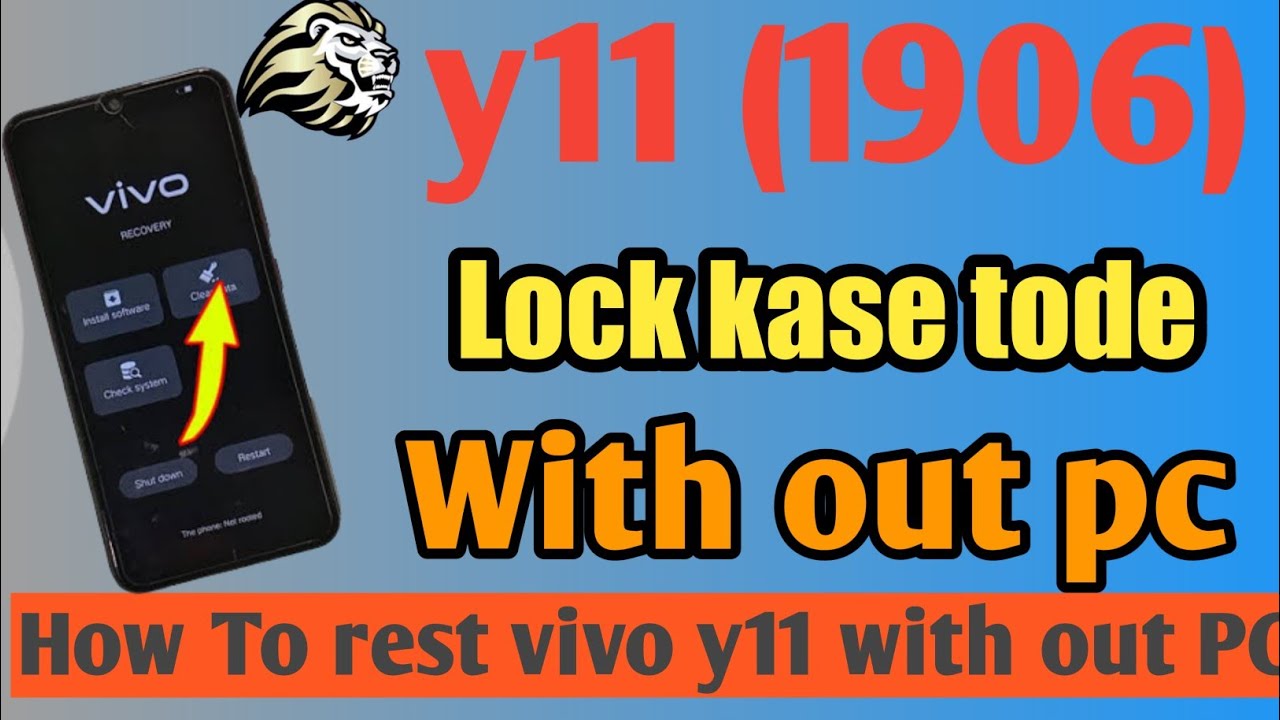 Vivo Y12, Y11, Y15, Y16 Reset || Vivo Y12, Y11, Y15, Y16 Ka Lock Kaise Tode Without Pc By Hard Reset
