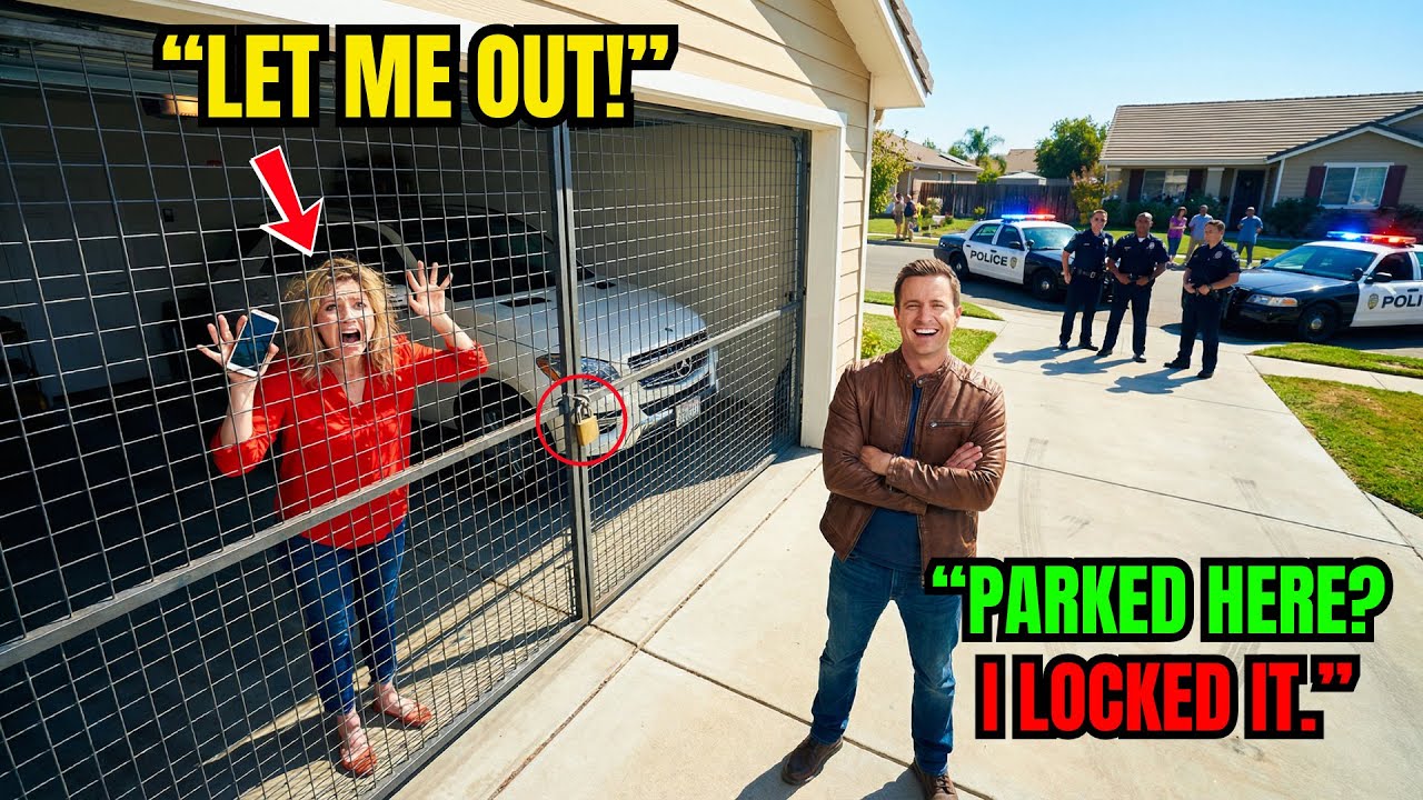 HOA Karen Helped Herself to My Garage Parking — Didn’t Know I’d Lock It and Leave for Weeks