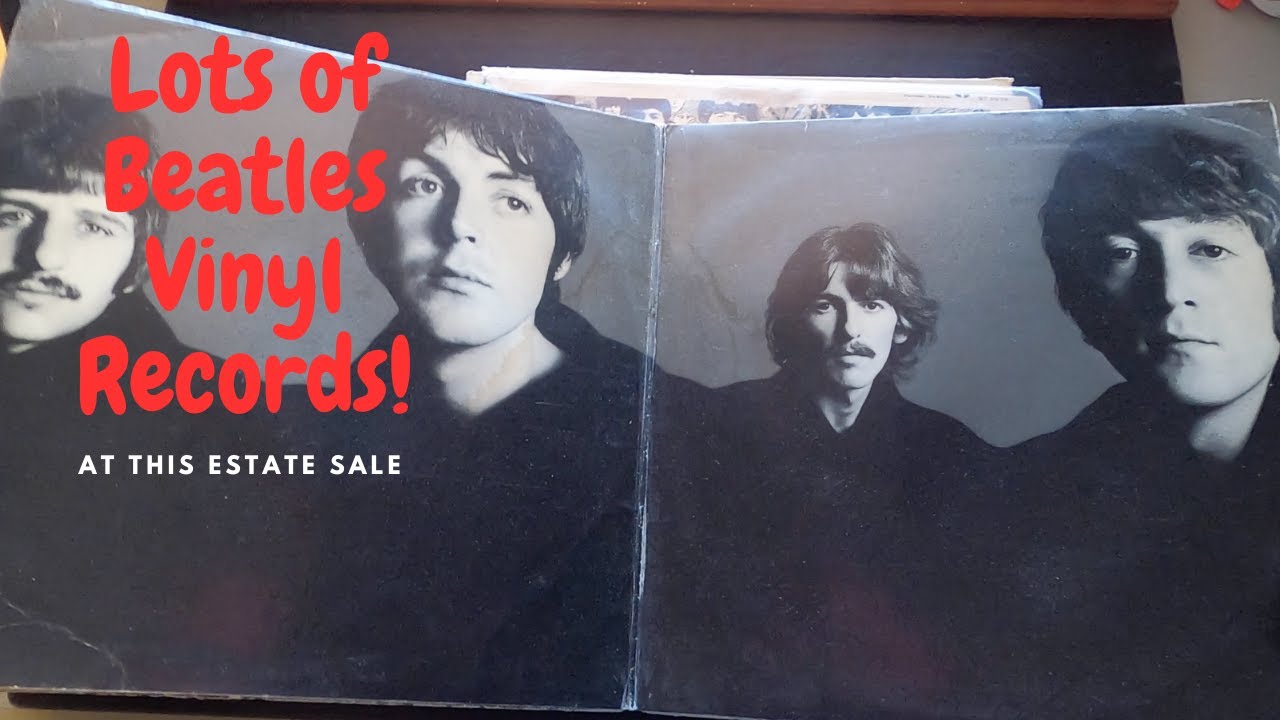 The Beatles Vinyl Records Estate Sale - A Collector's Dream