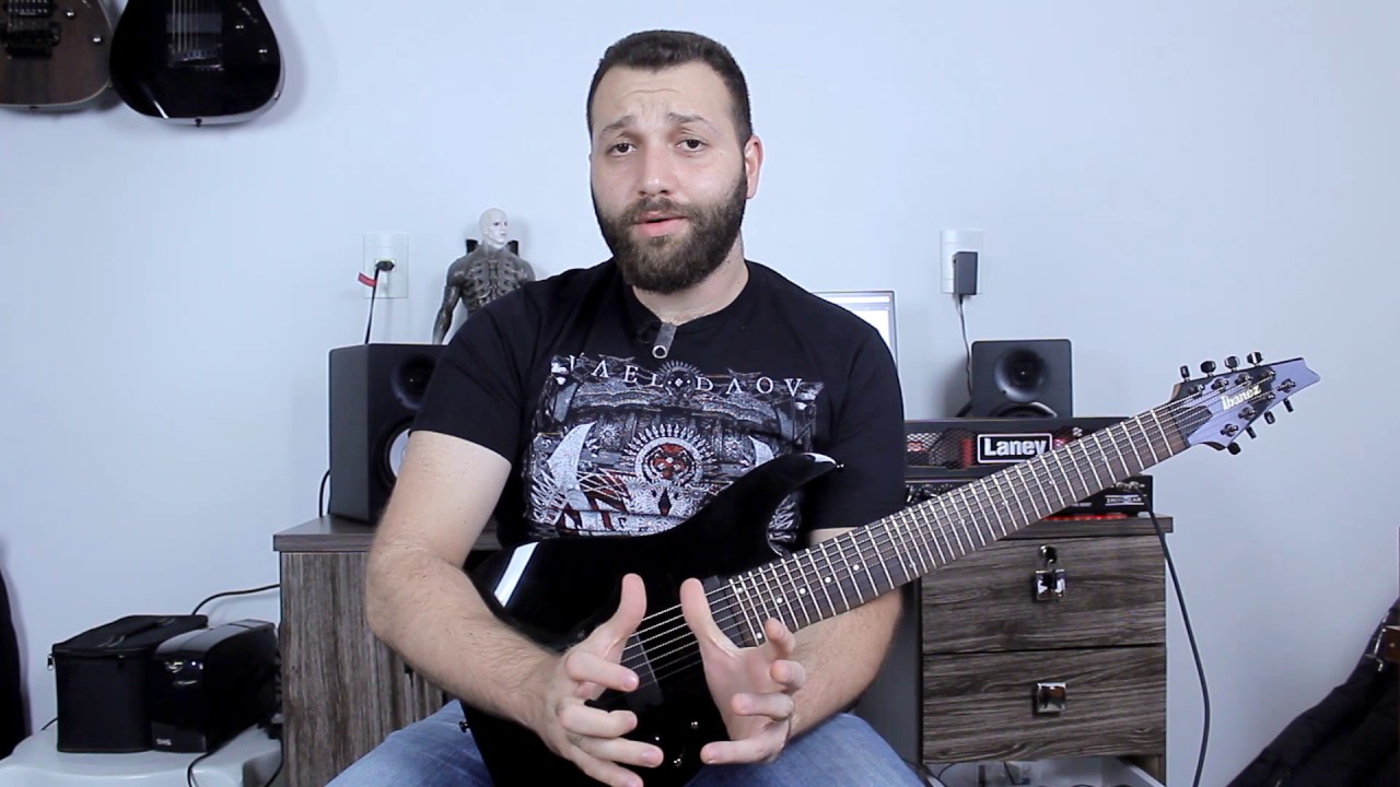 Ibanez Microtonal RG 8 - Introduction to Maqam - WAEL DAOU