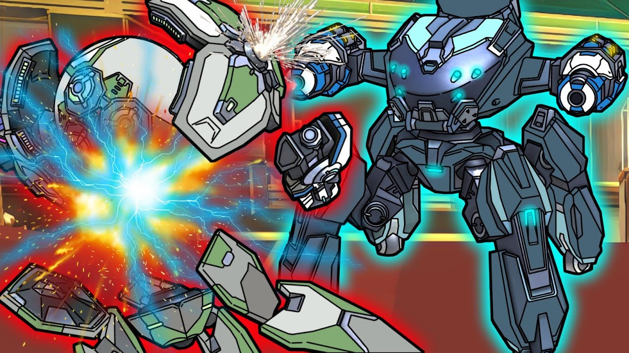 Voltaic Rpg 14 ARACHNOS , Mech Arena funny video .