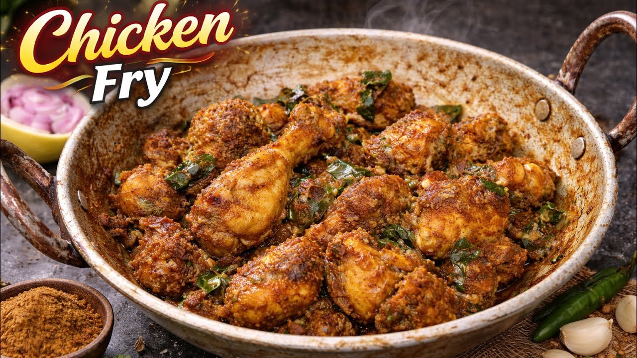 Bachelor style chicken fry🤤|| chicken fry