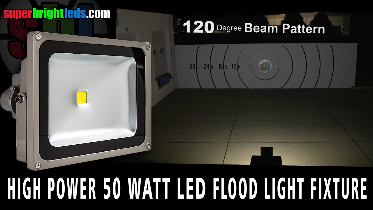 50 Watt LED Flood Light Fixture