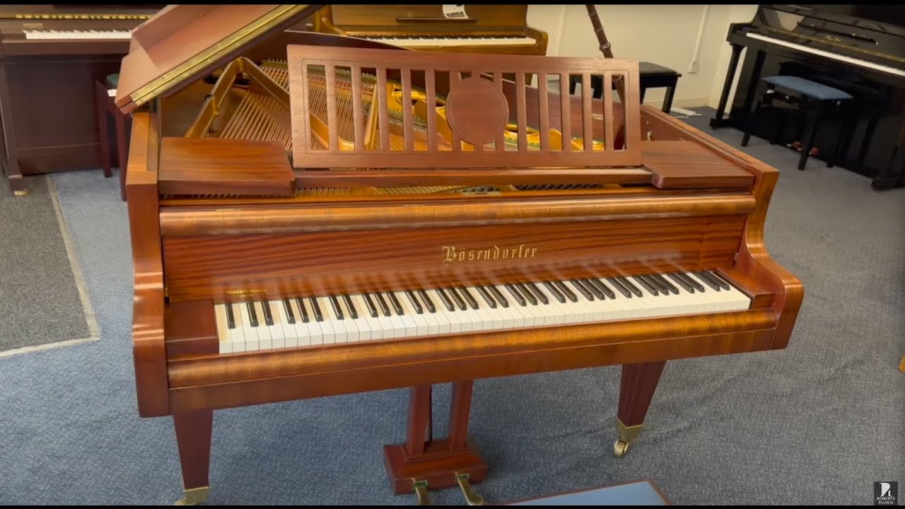 BACK IN STOCK: Bosendorfer 170cm grand c1925; fully restored; cf Yamaha C1 and Yamaha G3. Price: