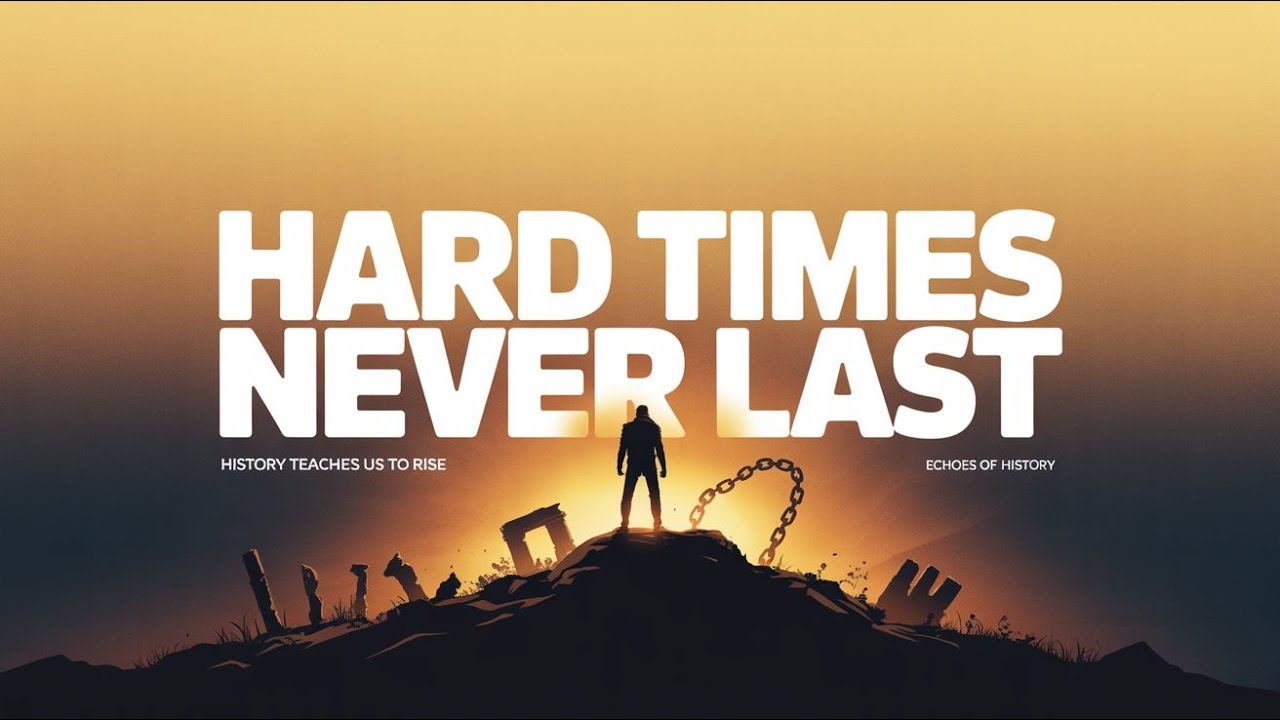 Hard Times Never Last | How History Teaches Us to Overcome Struggles |Echoes Of History