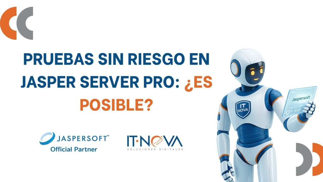 Clínica Jaspersoft #1: Pruebas sin riesgo en Jasper Server Pro: ¿Es posible?