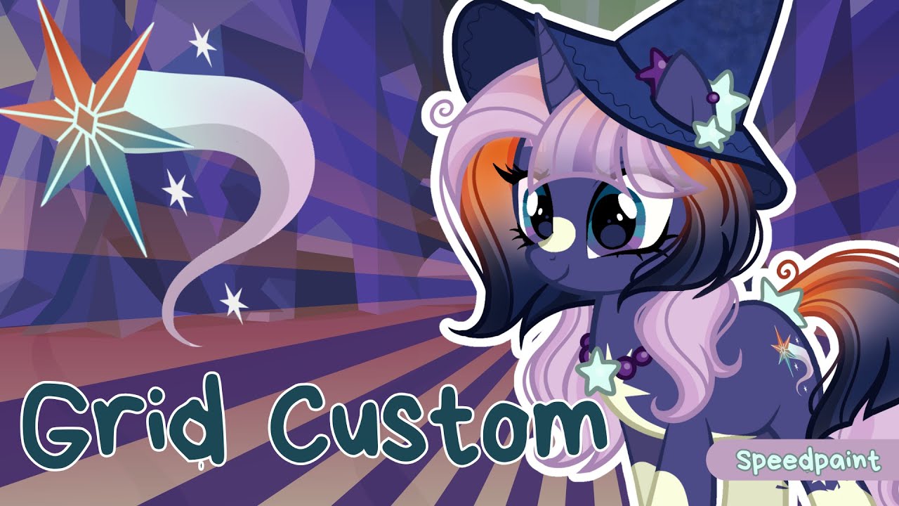 MLP GRID CUSTOM - Results for xPlanetary (Speedpaint and Base Edit) #mlpoc #twilightsparkle #mlp