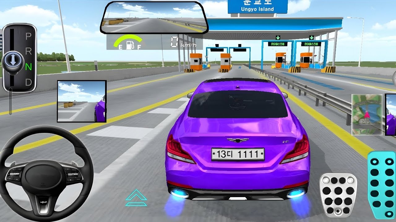 New Begeni Colour  Construction in Parking Garage - 3D Dreving Class 2026 - Car Game 3D #cargame 